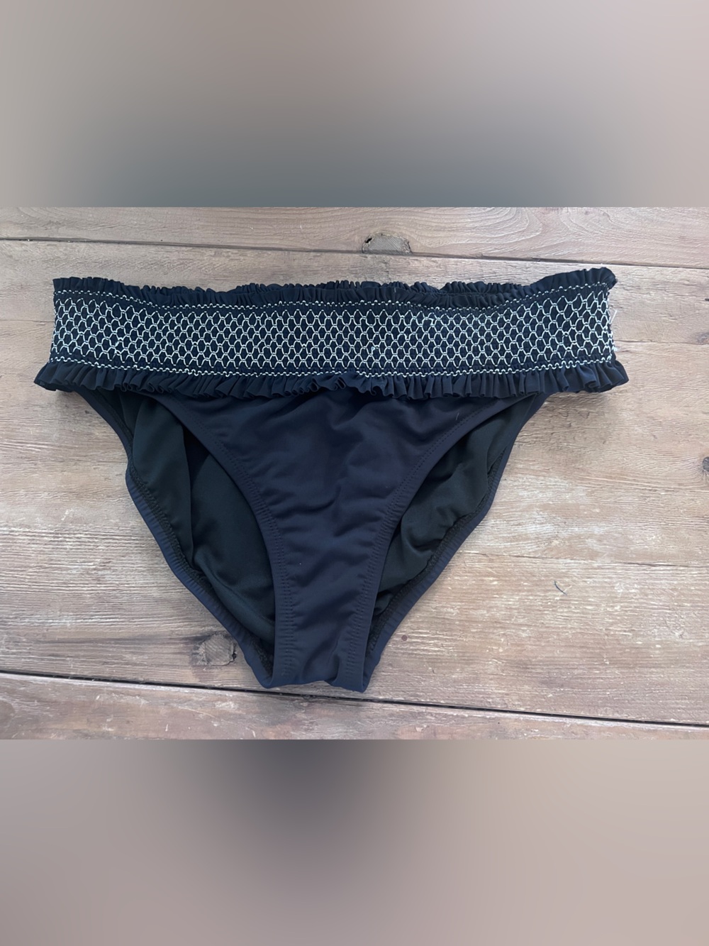 Bleu Rod Beattie Black Swim Bottom Sz 8